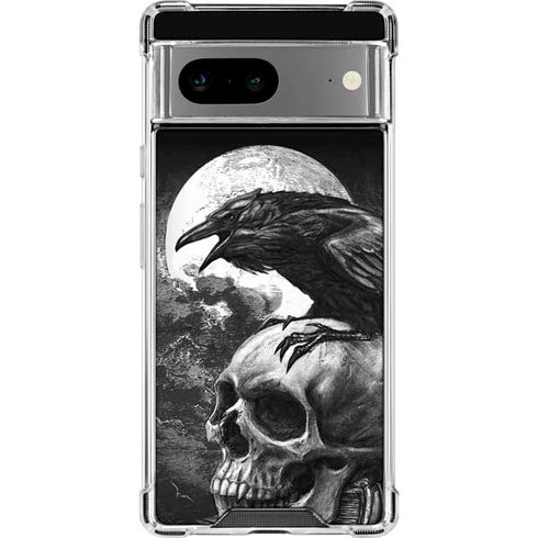 Alchemy Carta Poe's Raven Google Pixel 7a Clear Case